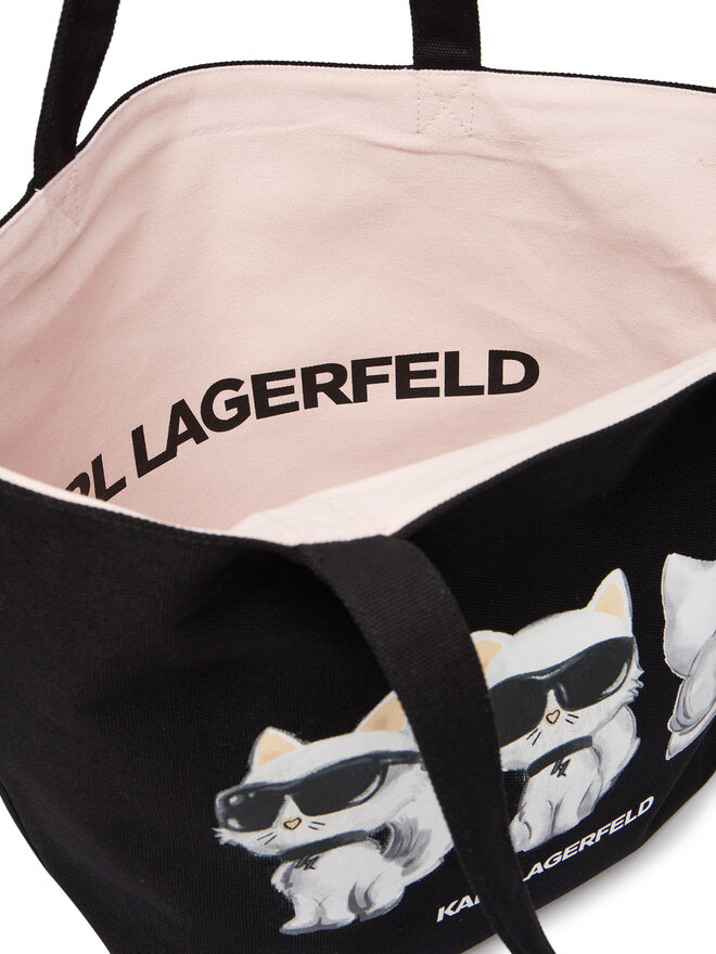KARL LAGERFELD Handtasche KARL LAGERFELD B3W50017 Schwarz
