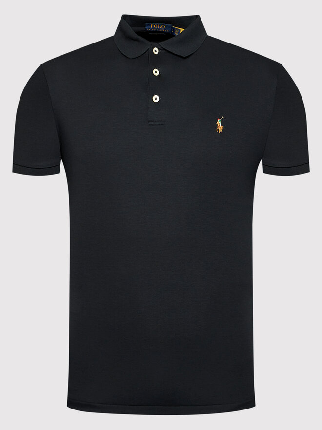 Polo Ralph Lauren Polo Ralph Lauren Poloshirt Ssl 710713130001 Schwarz Slim Fit