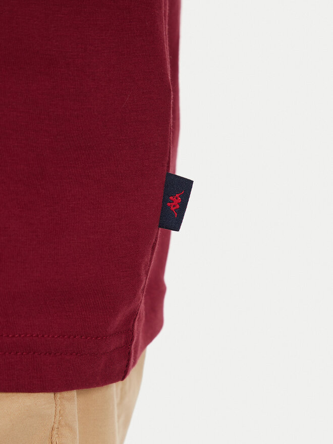 Robe di Kappa Robe di Kappa Majica Dorel 64131EW Bordo rdeča Regular Fit