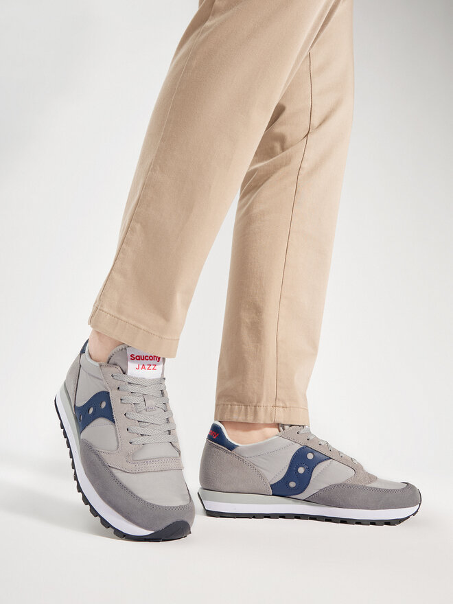 Saucony jazz grigio blu hotsell