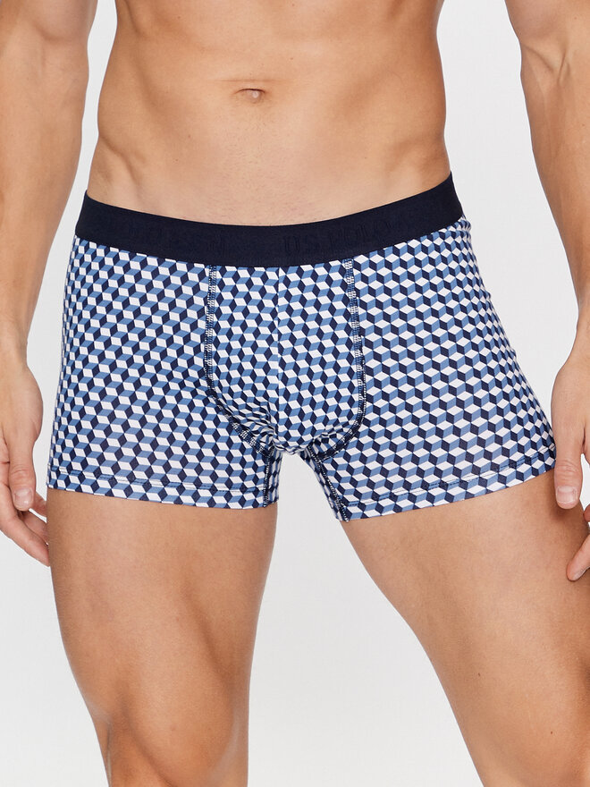 U.S. Polo Assn. U.S. Polo Assn. Σετ μποξεράκια 3 τμχ 80256 Μπλε