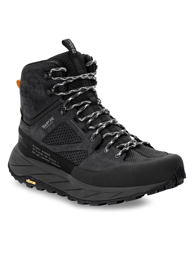 Jack Wolfskin Scarpe da trekking Jack Wolfskin Terraquest Texapore Mid M 4056381 Nero