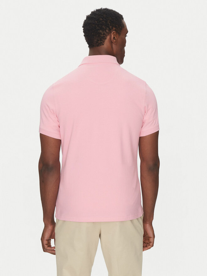 Barbour Barbour Poloshirt Original Sport MML0358PI51 Rosa Tailored Fit