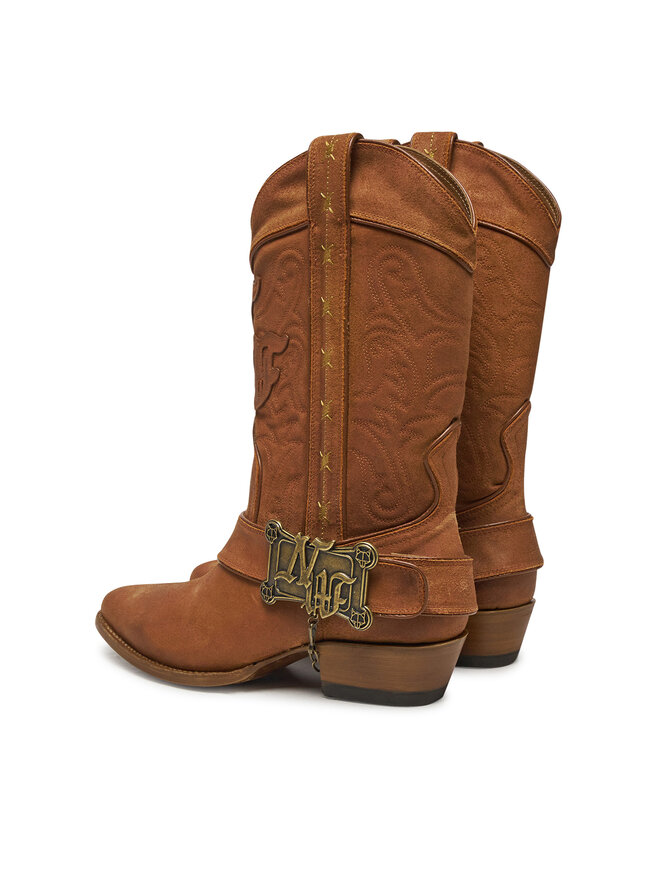 Naked Wolfe Stivali texani Naked Wolfe Outlaw 00021 Marrone