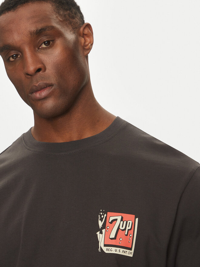 Only & Sons Only & Sons Marškinėliai 7Up 22033847 Juoda Relaxed Fit