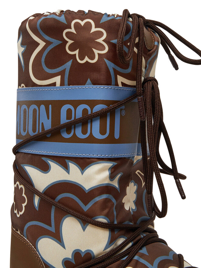Moon Boot Snehule Moon Boot Mb Icon Flower 80D1402940 Hnedá