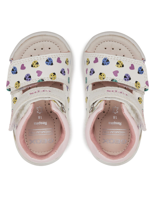 Geox Sandály Geox B Sandal Zapito B556FC 000BC C0653 Bílá