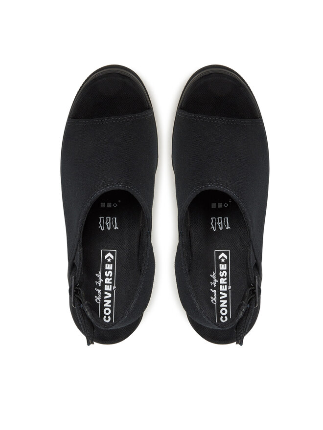 Converse Sandále Converse Chuck 70 De Luxe Heel Sandal Platform A12567C Čierna