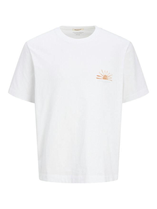 Jack&Jones Junior Jack&Jones Junior T-Shirt Canggu 12278649 Weiß Relaxed Fit