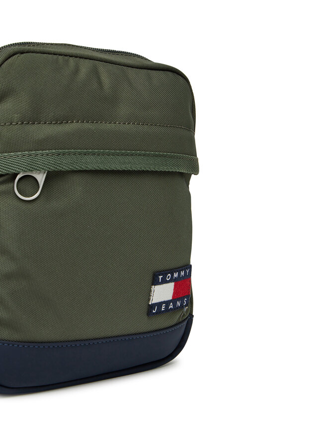 Tommy Jeans Somiņa Tommy Jeans Tjm Ess Daily Reporter AM0AM13389 Zaļš