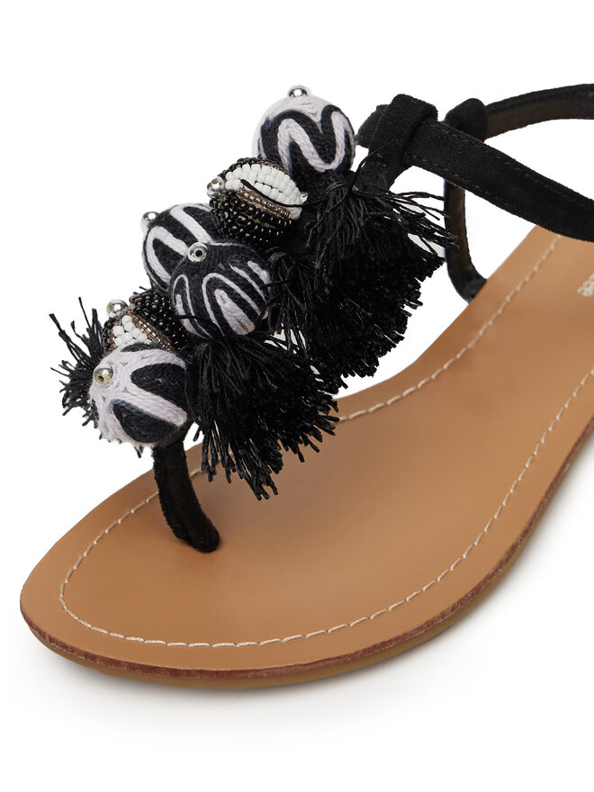DeeZee Sandales DeeZee F103-100 Melns