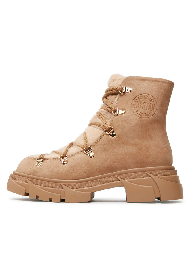 Big Star Shoes Škornji Big Star Shoes MM274573 Rjava