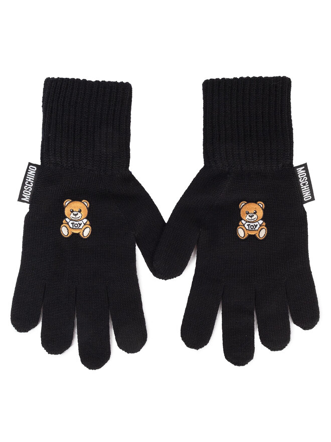 MOSCHINO Жіночі рукавички MOSCHINO 65162 M2097 Чорний