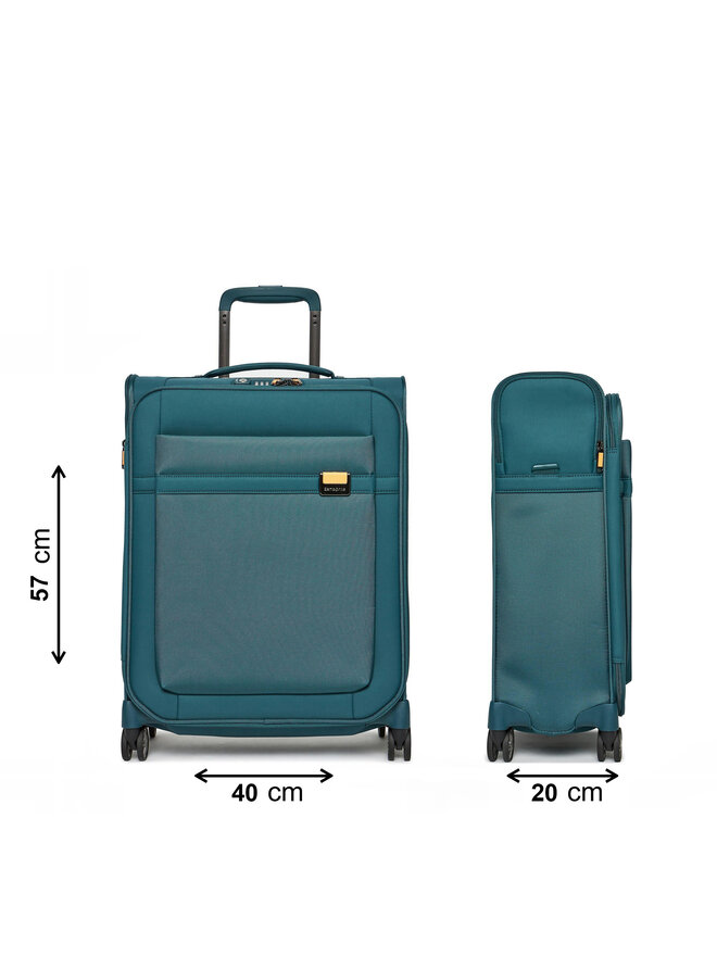 Samsonite Kabinový kufr Samsonite 41003 A481 Zelená