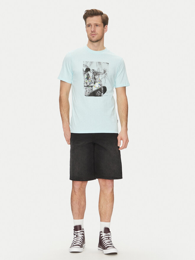 Blend Blend Camiseta 20718283 Verde Regular Fit