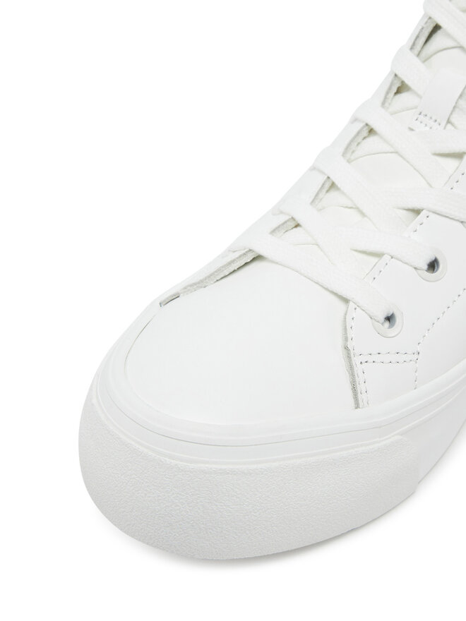 Calvin Klein Jeans Zapatillas Calvin Klein Jeans Vulc Flatform Mid Mg Lth YW0YW01741 Blanco