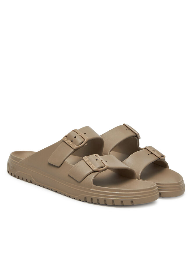 Armani Exchange Natikači Armani Exchange XUP015 XV821 01827 Rjava
