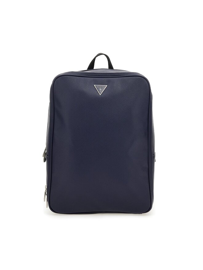 Mochila Guess Certosa Saffiano Smart HMECSA P3109 Azul marino zapatos.es