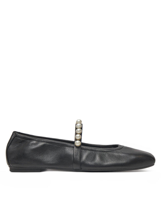 Stuart Weitzman Bailarinas Stuart Weitzman Goldie Ballet Flat SF896 Negro
