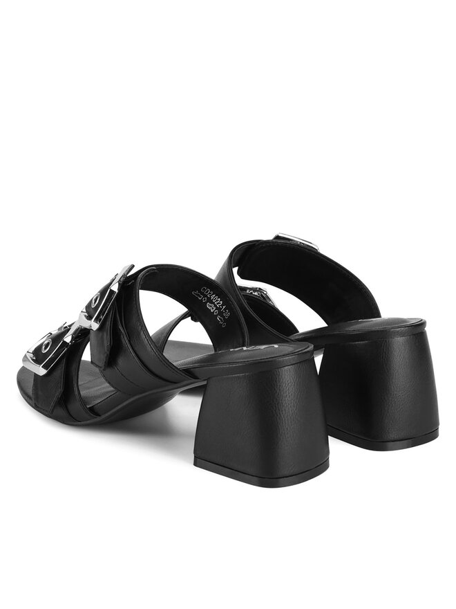 JENNY Papucs JENNY CD24022-1 Fekete