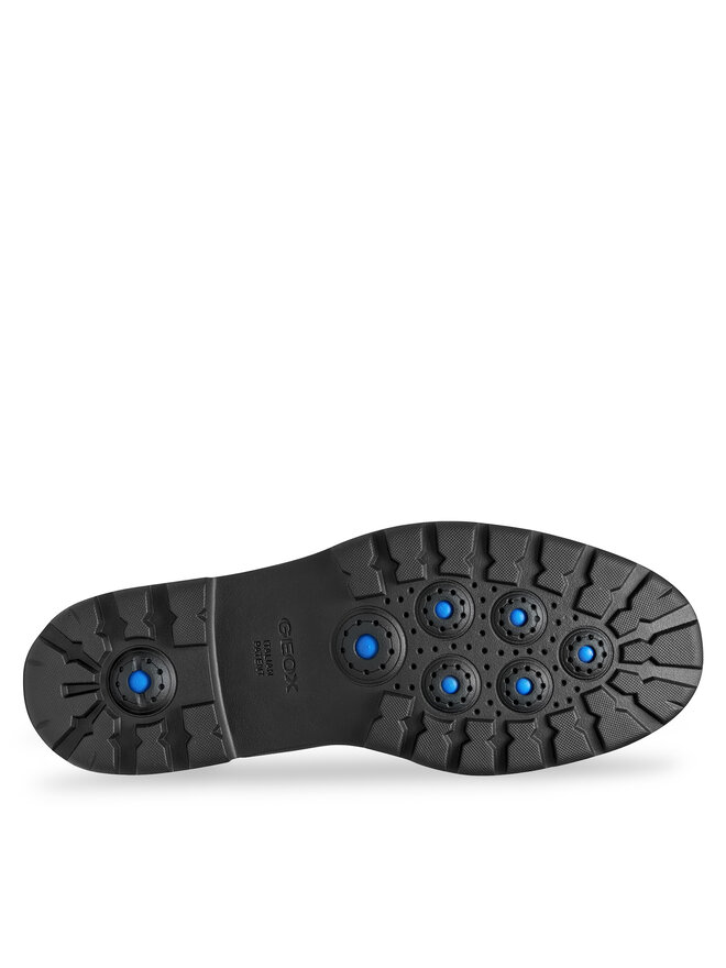 Geox Kotníková obuv s elastickým prvkem Geox U Spherica Ec7 U46FRA 000FF C6010 Hnědá