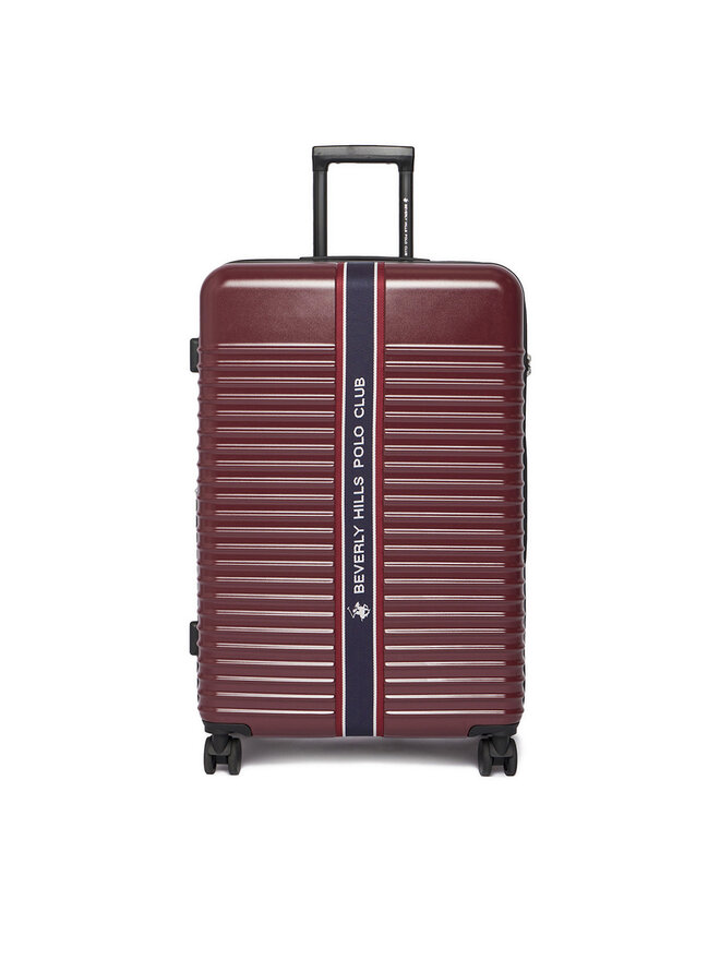 Beverly Hills Polo Club Großer Koffer Beverly Hills Polo Club CEO-BHPC-L-007-08-BURGUNDY Dunkelrot