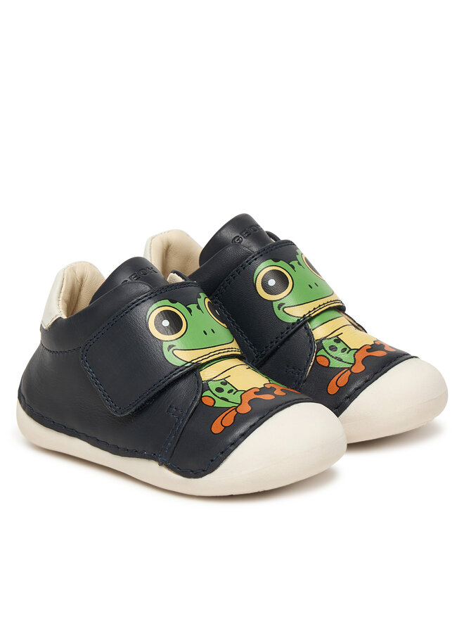 Geox Halbschuhe Geox B Tutim Boy B3539C 00085 C4248 Dunkelblau