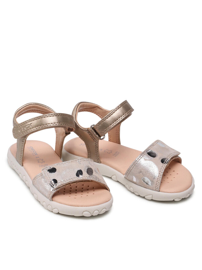 Geox Sandalen Geox J S.Haiti G.A J028ZA 007NF C0262 M Goldfarben