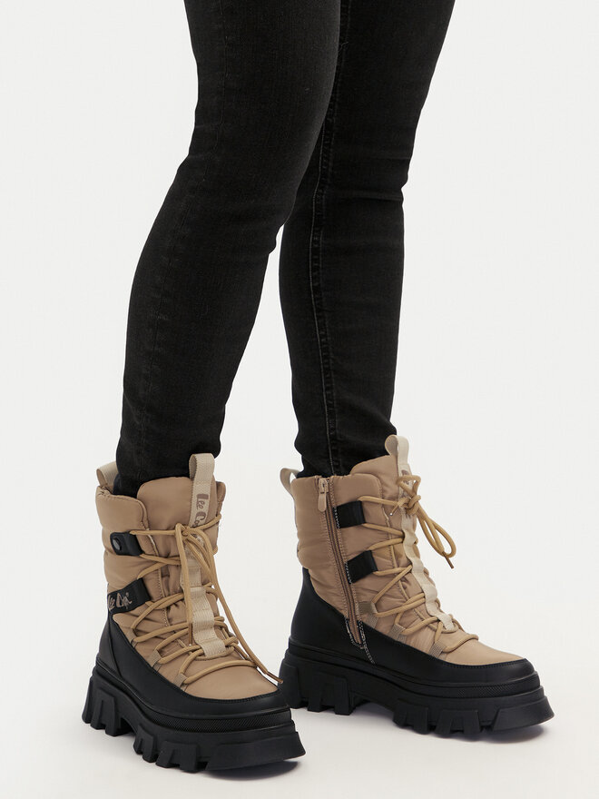 Lee Cooper Polokozačky Lee Cooper LCJ-24-47-3143LA Hnědá