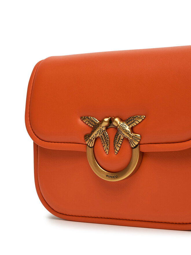 PINKO Táska PINKO Love Box Bag Fl Mini PE 25 PLTT 104297 A26L Narancssárga