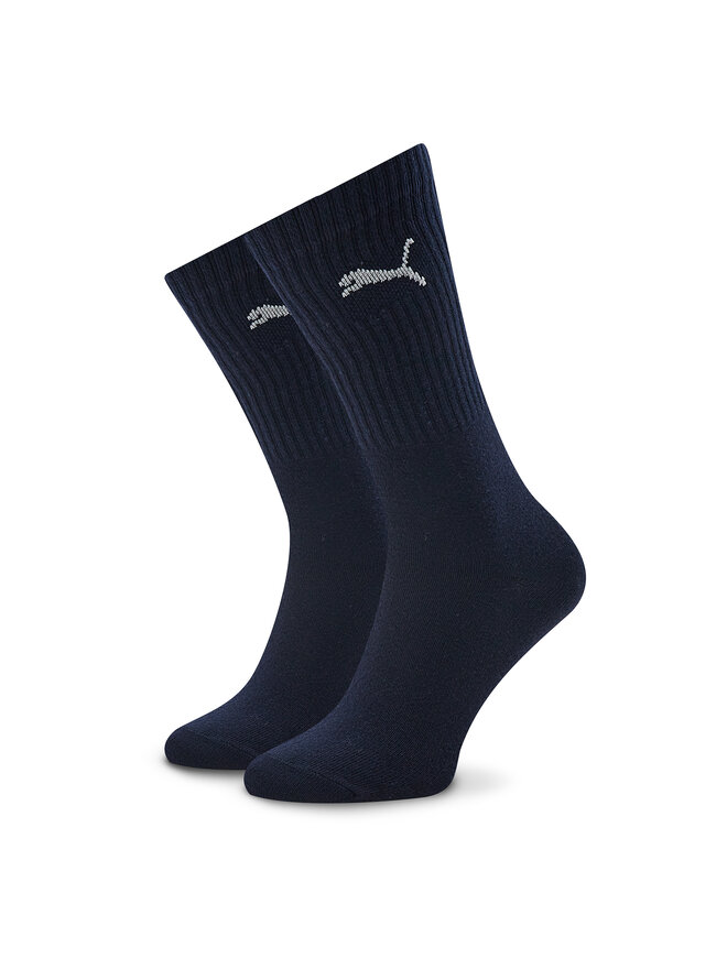 Puma Set di 3 paia di calzini lunghi unisex Puma 907940 04 Blu scuro