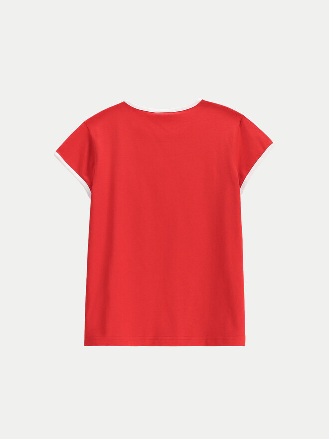 Coccodrillo Coccodrillo Camiseta WC5143230VGA Rojo Regular Fit