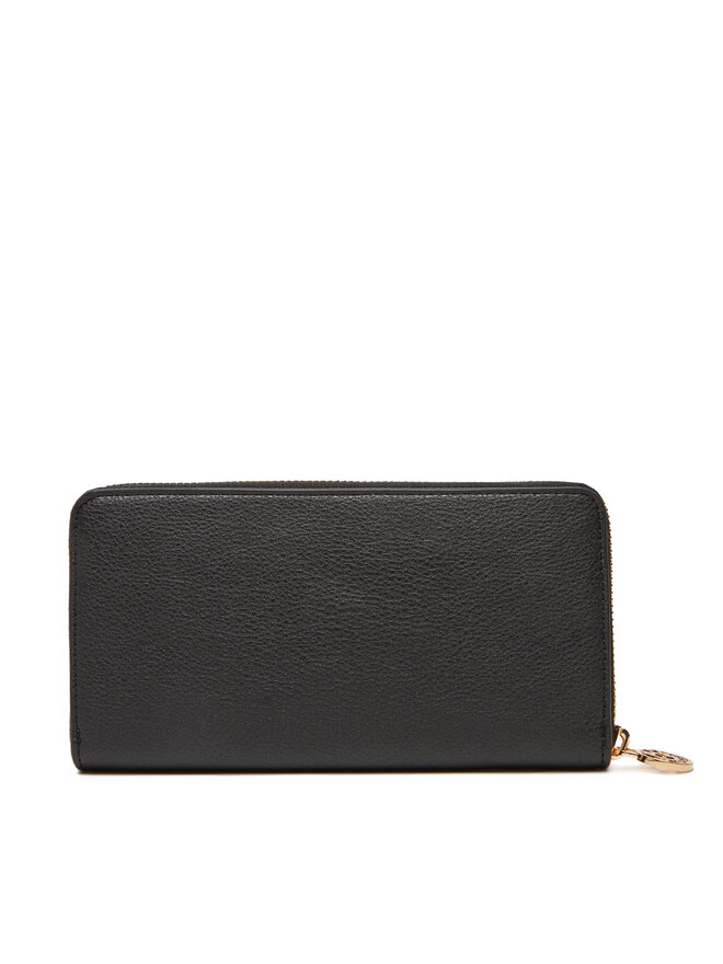 Tommy Hilfiger Cartera grande para hombre Tommy Hilfiger Th Distinct Lrg Za AW0AW17482 Negro