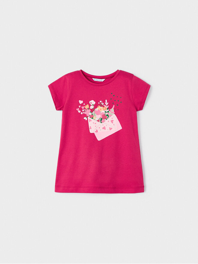 Mayoral Mayoral T-shirt 3070 Tamnocrvena