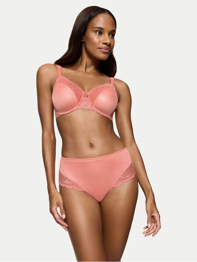 Triumph Triumph Klasszikus magas derekú alsó Ladyform Soft Maxi 10210671 Rózsaszín