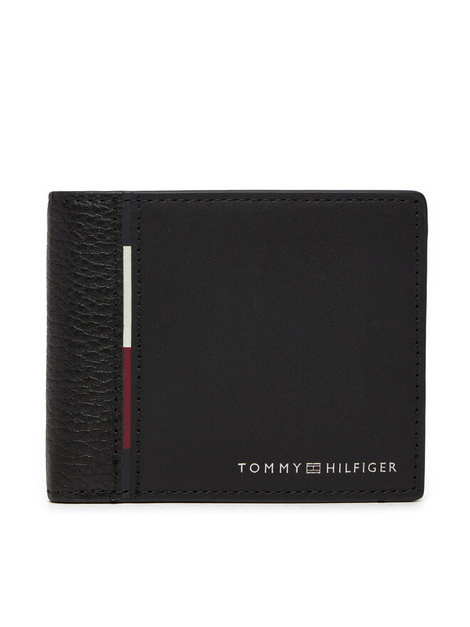 Tommy Hilfiger Mazs vīriešu maks Tommy Hilfiger Casual Mini AM0AM12767 Melns