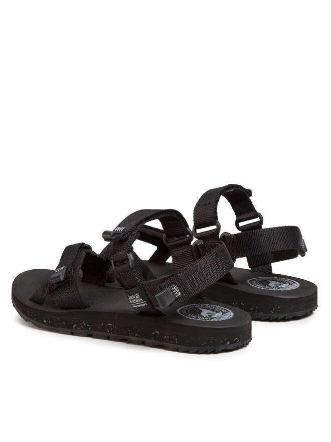 Jack Wolfskin Sandalen Jack Wolfskin Outfresh Sandal W 4039461 Schwarz