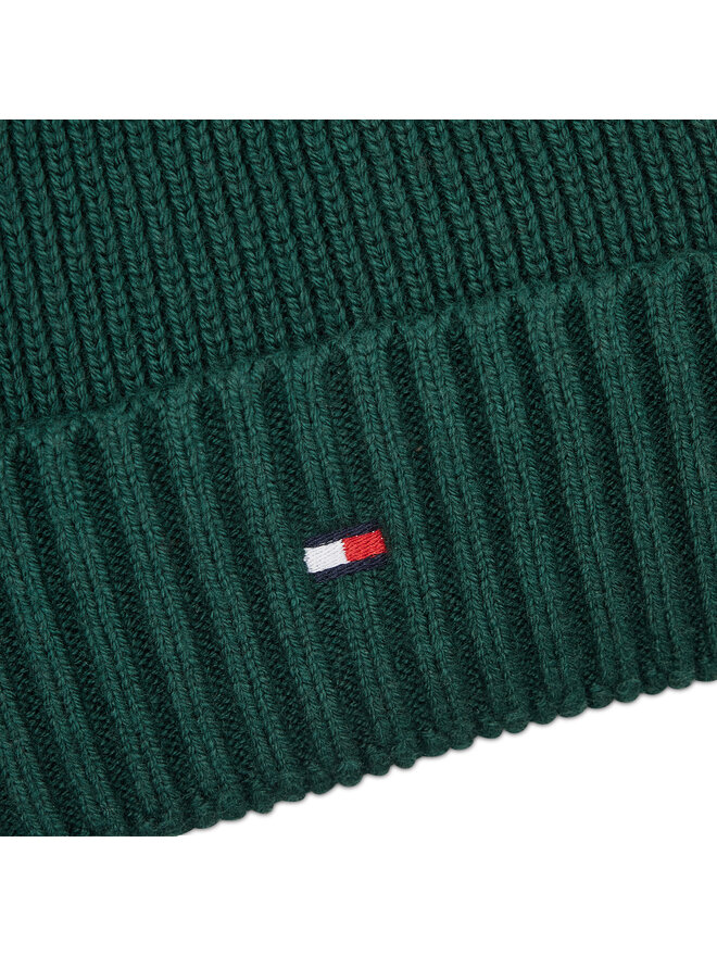Tommy Hilfiger Шапка Tommy Hilfiger Essential Flag AM0AM10337 Зелен