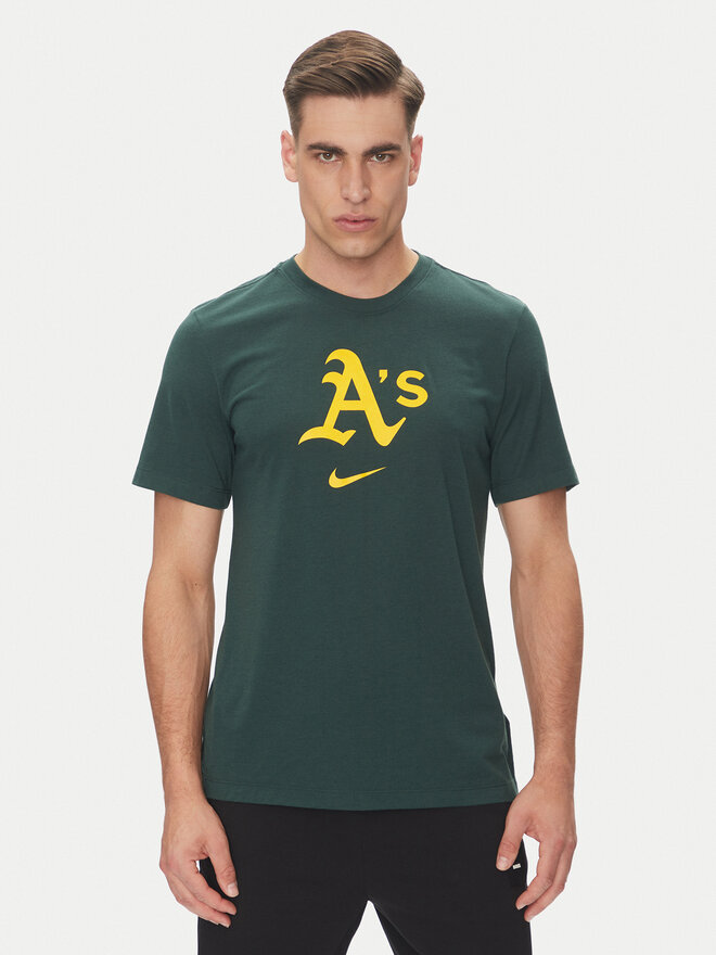 Nike Nike Camiseta 034J-3EY-FZ-L84 Verde Regular Fit