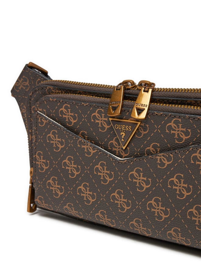 Guess Τσαντάκι Guess HMSILO P5114 Καφέ