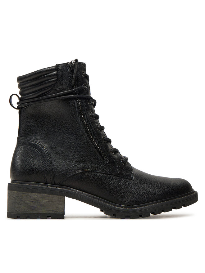 Jana Schnürstiefeletten Jana 8-25267-43 Schwarz