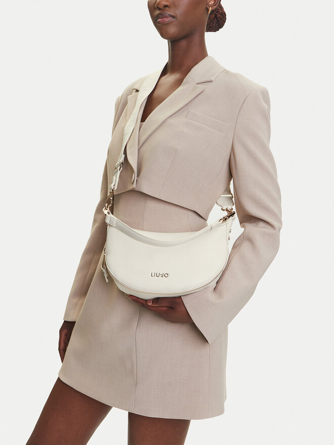 Liu Jo Handtasche Liu Jo Ecs S Hobo AA5043 E0054 Écru