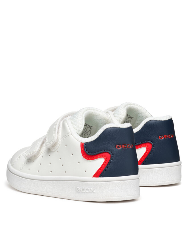 Geox Sneakersy Geox B Eclyper B365LA 000BC C0653 Biały