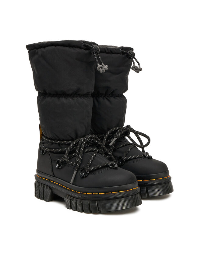Dr. Martens Μπότες Χιονιού Dr. Martens Audrick Padded Hi Black Snowplow Wp32052001 Μαύρο