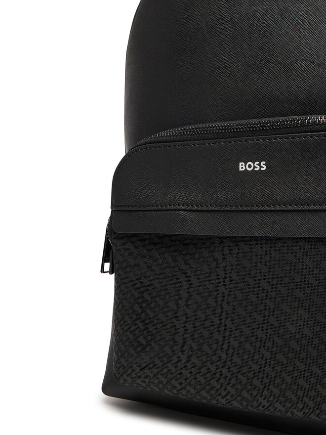 BOSS Раница BOSS 50548191 Черен
