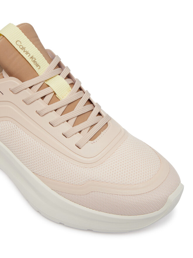 Calvin Klein Sneakers Calvin Klein Light Eva Run Sock Mesh HW0HW03023 Beige