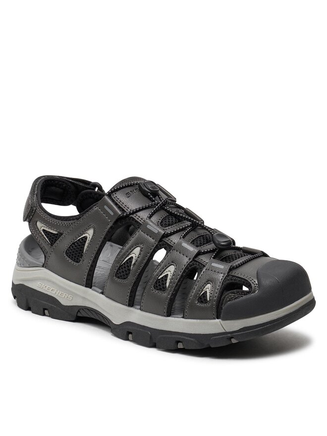 Skechers Sandály Skechers Tresmen-Outseen 204111/GRY Šedá