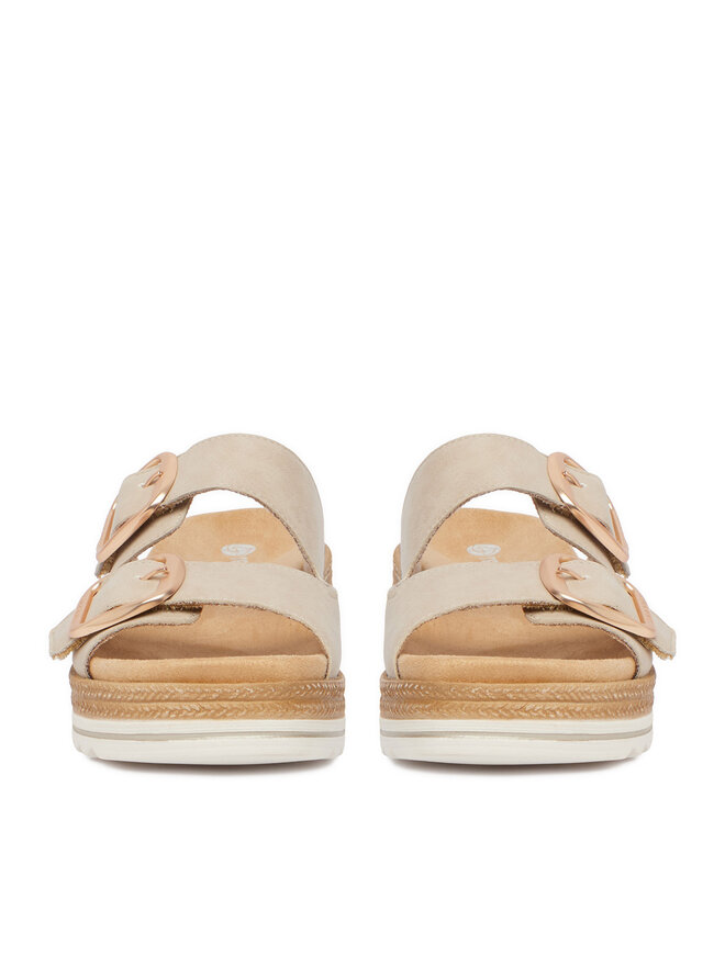 Remonte Pantoletten Remonte CEO-D0Q66-62 Hellbeige