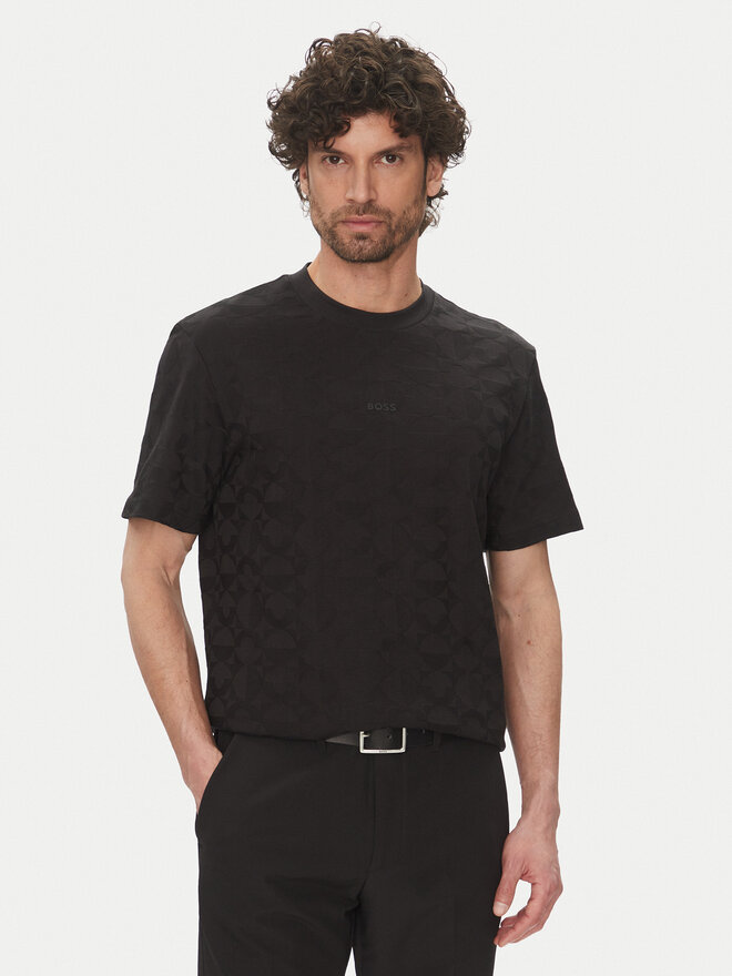BOSS BOSS T-Shirt 50538184 Schwarz Relaxed Fit