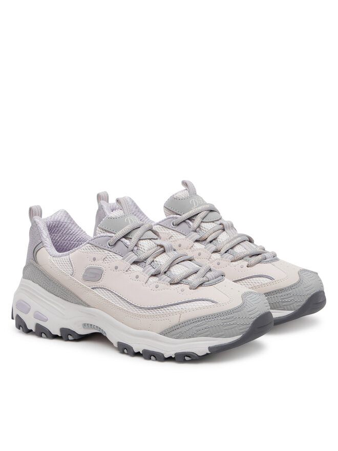Skechers Сникърси Skechers D'lites - Retro Rewind 150536/NTGY Сив